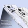 ESCASE Clear Shockproof TPU Case for Honor X70i