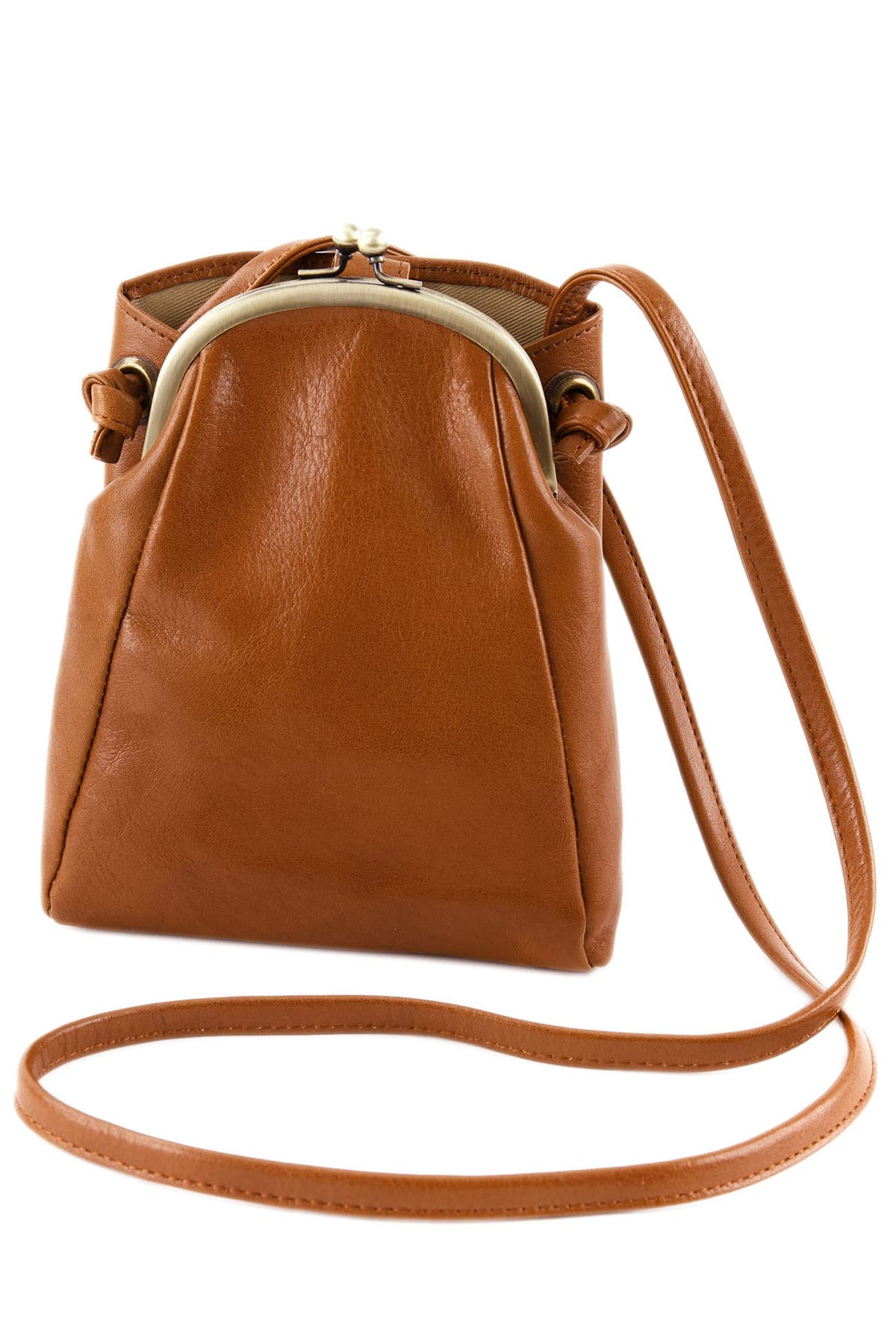 

Smart Shoulder Bag Genuine Leather Brown [Credran] CR-CL3536-BR коричневий