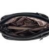 Damen Geprägte Blume Umhängetasche Vintage Florale Schulterhandtasche PU-Leder Tägliche Pendlertasche Lässige Mehrzweck-Geldbörse für Mama Arbeit Einkaufen