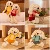 Rabbit Cute Plush Toy Long Ears Stuffed Bunny Appease Doll Children Gift Kids