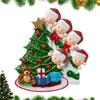 Family Christmas Ornament Christmas Tree Ornaments Family Decor DIY Name Pendants Christmas Tree Ornament Free