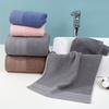 Weaving and Embroidery Lattice Towel Embroidery Household Face Towel Couple Towel Set Pure Cotton Bath Towel