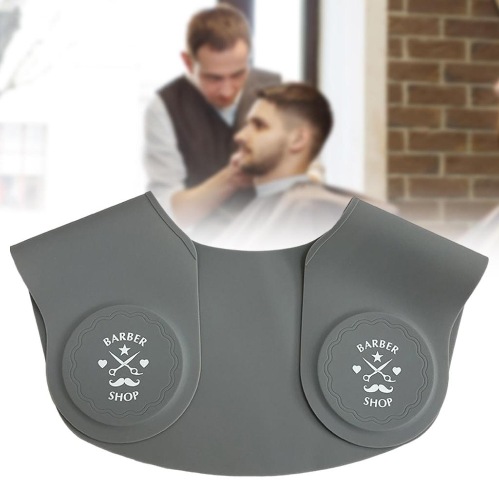 Hair Cutting Collar Styling Tool Accs Shaving Protective Thickened Neck Hair Guide Haircut Waterproof Cape Neck Shield Silicone