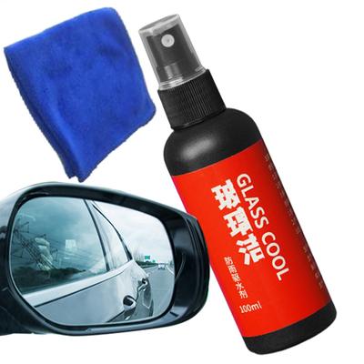 Hydrophobic Windshield Coating 100ml Rainproof Spray Windshield Cleaner Anti Fog Agent for Vehicle Home Swimming Goggles
