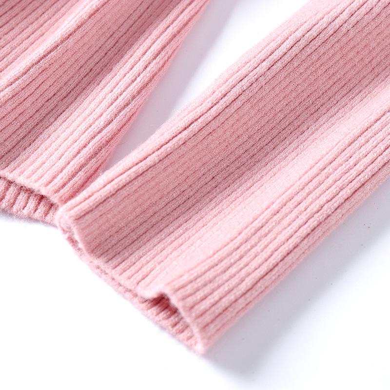 Women's Casual Knitted Turtleneck Sweater Fashion Slim Stretch Inner Pullover