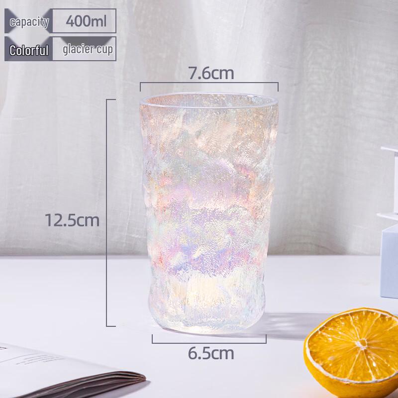 Shangqi Colorful Glacier Glass Tumbler Set