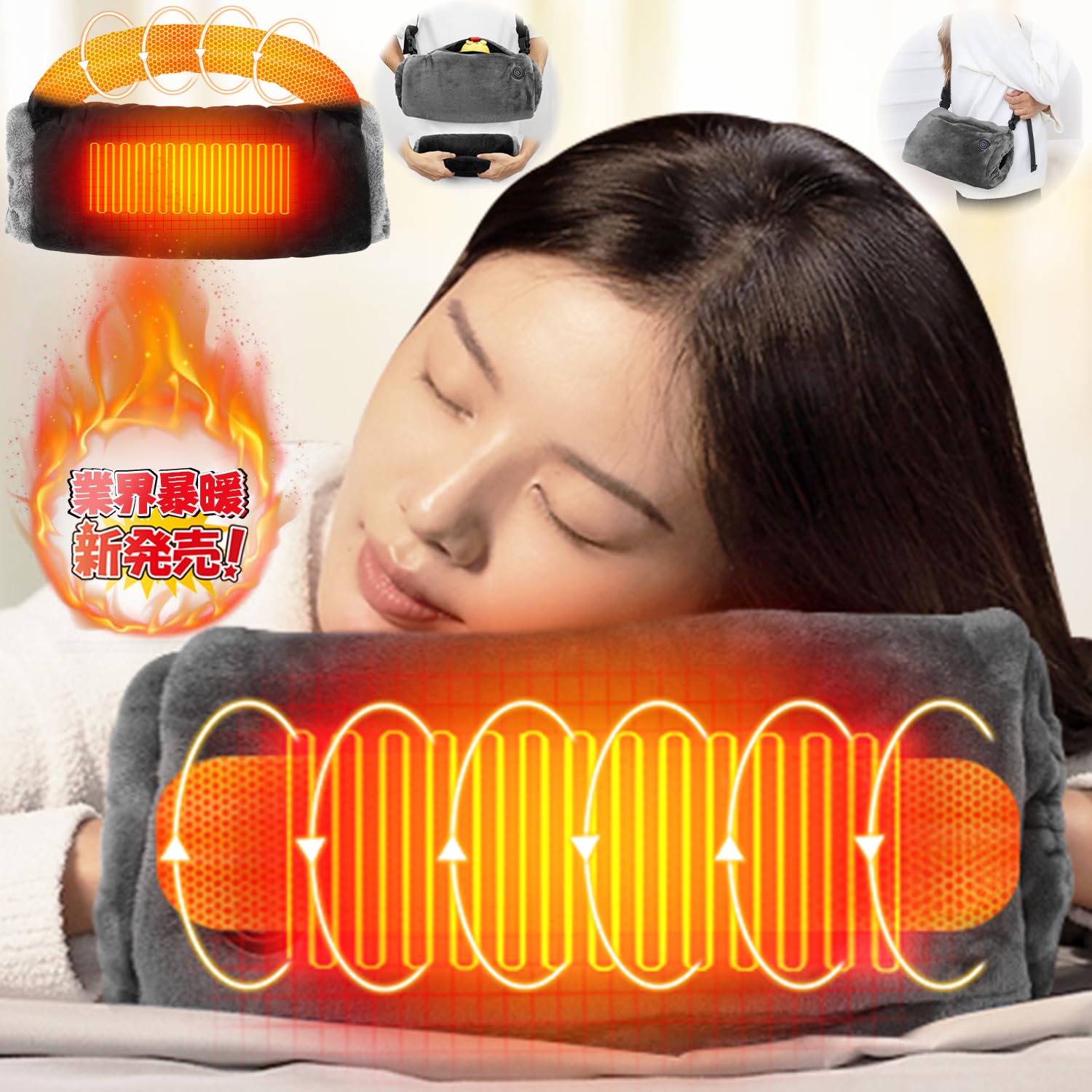 

Горячий коврик с горячей водой, питание от USB, японский стержень, электрический, 3 уровня температуры, быстрый, 5 секунд, многофункциональный в 1 Yutanpo Eco, электрический, горячий