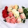 12Pcs Artificial Rose Flower Realistic Simulation Rose Bouquets for Home Garden Decoration, Wedding Flower Arrangements