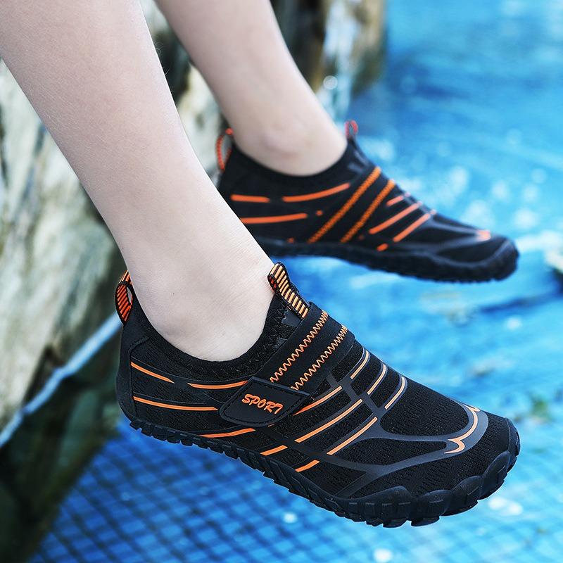 Children's Beach Shoes Non-slip Wading Shoes Anti-cut Barefoot Entertainment Quick-drying Shoes Convenient Non-slip Five-finger Creek Shoes