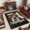 Juventus Customized Name Floor Rug Office Rug Design for Balcony Living Rooms Kitchen Entryway Antislip Carpet Anime Office Decor