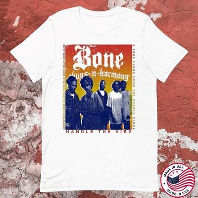 NEUES Bone Thugs-N-Harmony Handle The Vibe Baumwolle Weißes T-Shirt UR624