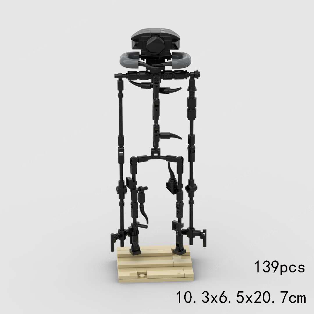 

MOC LEGO-Compatible Creative Building Blocks: Backrooms Darkroom Bacteria Model