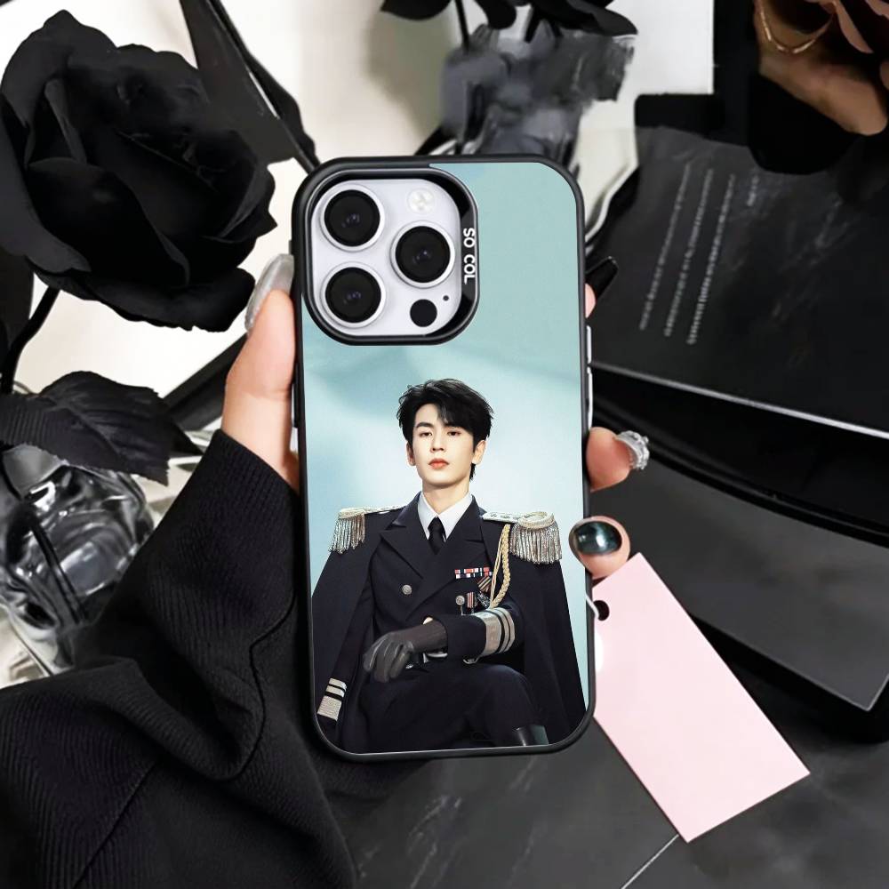 CHINA Z-Zhang Ling He Phone Case For iPhone17,16,15,14,13,12,11 Plus,Pro Max Colored Silver Plated Inside Cover