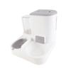 2 in 1 Automatic Food Water Dispenser Safe Timing Function Pet Feeder Water Dispenser Set for Cats and Dogs