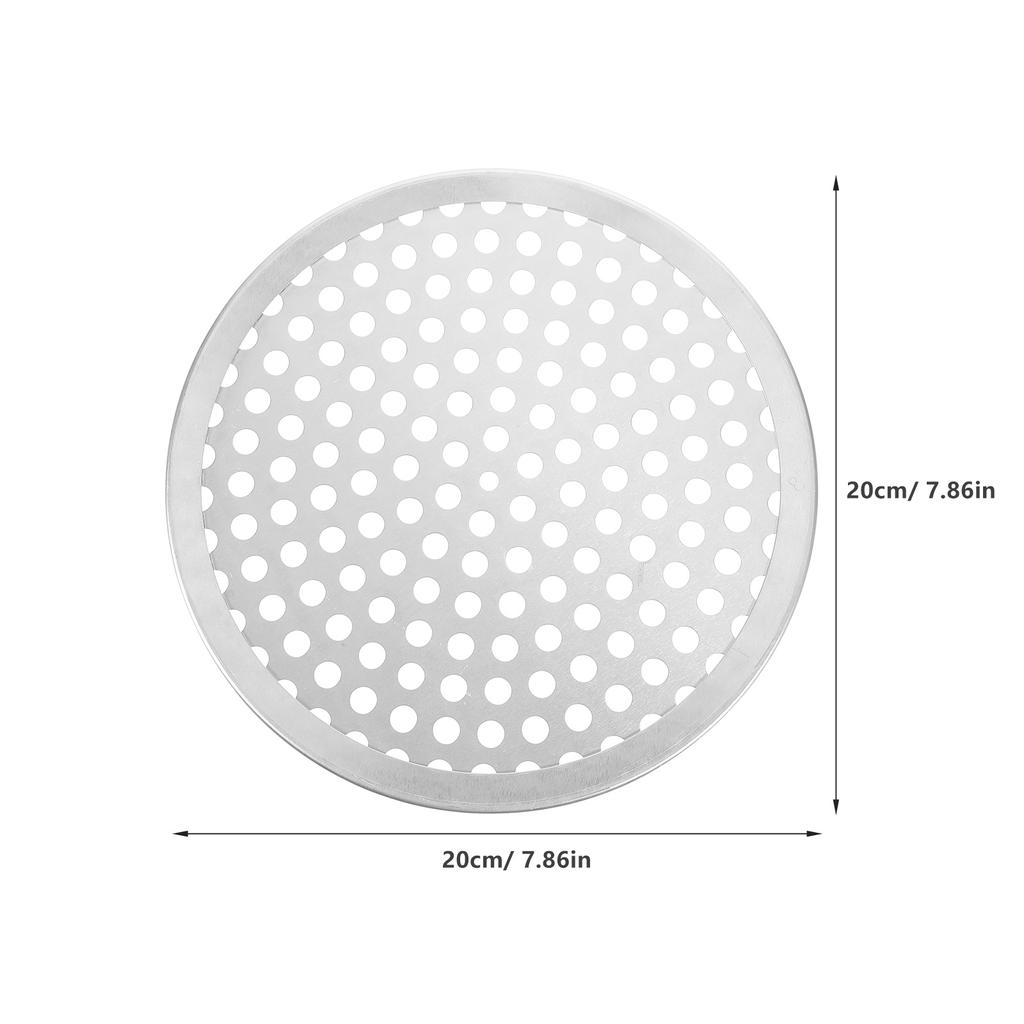Bakeware Nonstick Roasting Net Container Oven Pizza Plate Baking Tray Aluminum Alloy Round