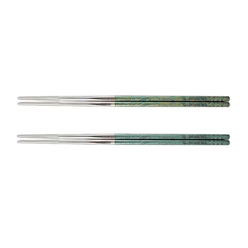 Auspicious Cloud Pure Titanium Chopsticks - 2-Pair Set
