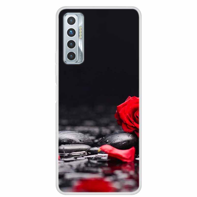 For Tecno Camon 17P Case Luxury Silicone TPU Soft Cover Phone Case For Tecno Camon 17 CG7 CG6 1 7 Coque Shockproof Cartoon Funda