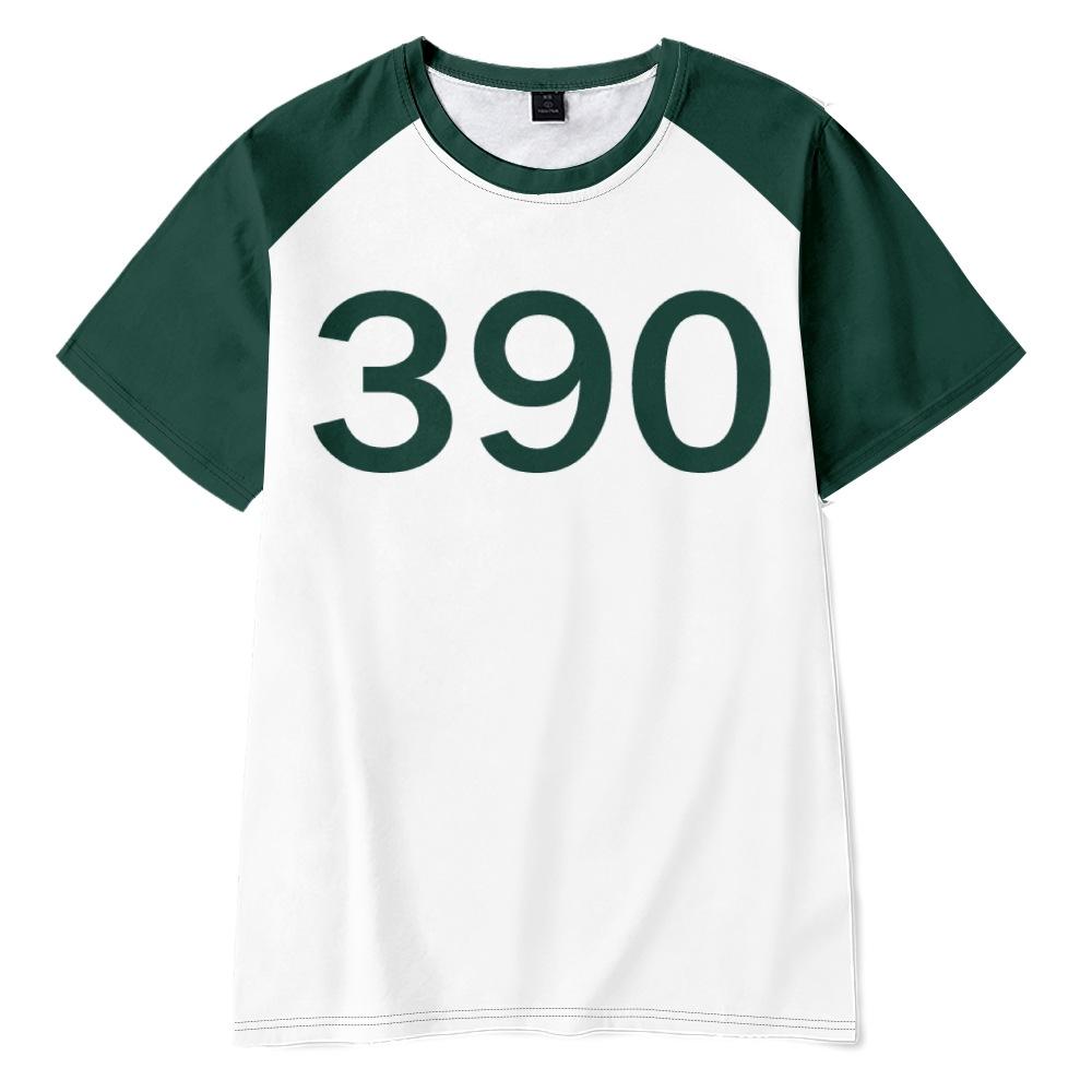 Summer Women Men's Short Sleeve Squid Game Season 3 Tshirts Fitness Clothing New Men Tee Shirt Cosplay T-Shirts