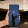 4A Jump L-Legend Phone Case For Samsung Galaxy A73,A72,A71,A70,A53,A52,A51,Soft Silicone Black Cover