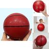 Soft Pvc Infant Baby Grabbing Small Basketball Inflatable Elastic Toy Ball 12cm For Children