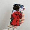 Inuyasha Phone Case For iPhone 17,16,15,14,13,12,11 Plus,Pro Max,XS,Colored Silver Plated Inside Cover