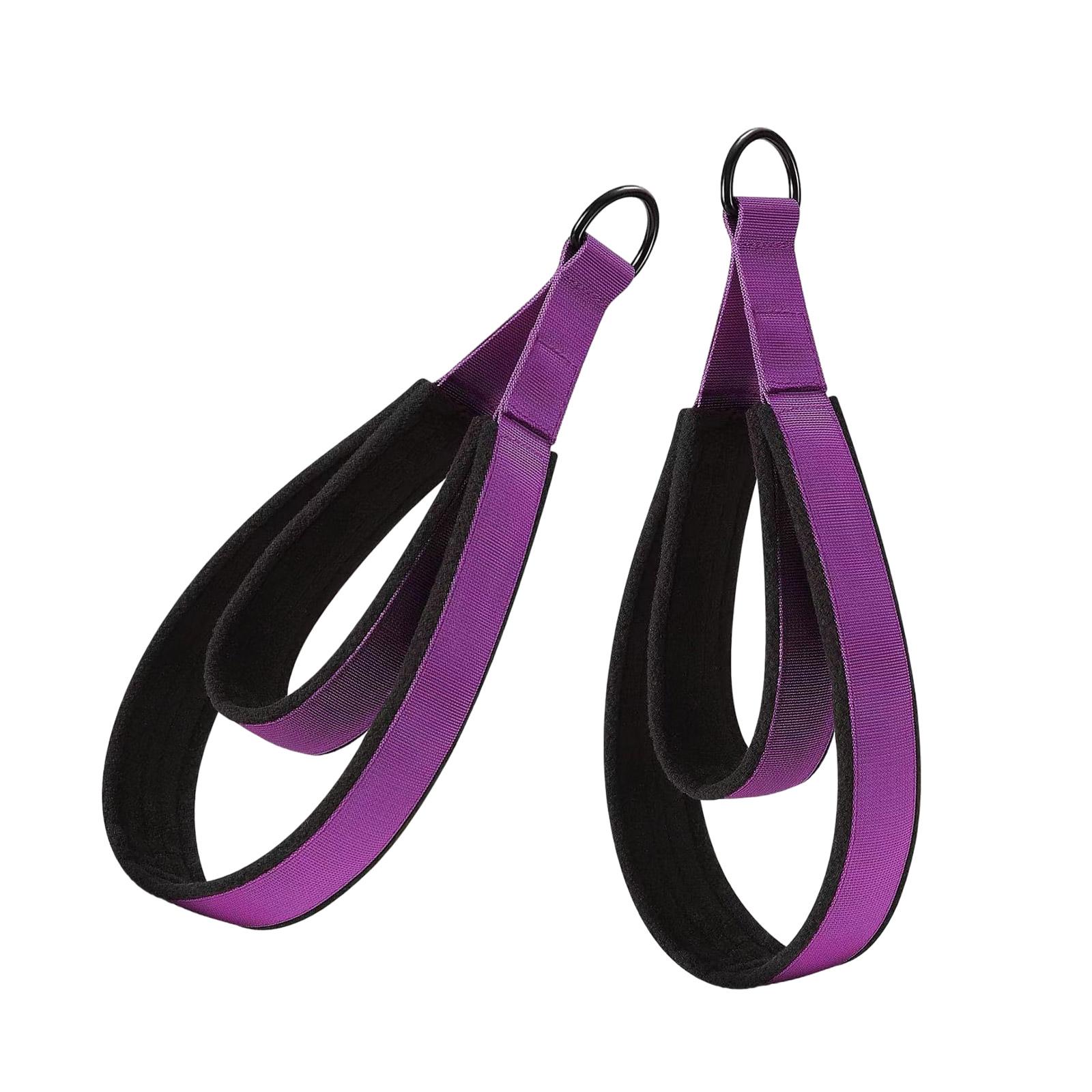 

Double Loop Strap 1 Pair Pilates Yoga Double Loop Belt Fitness Equipment Strap for Gym Double Loop Yoga Pilates Strap