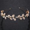 Simple Crystal Women's Hair Bands Fashion Alloy Mori Princess Headband Headdress Party Holiday Jewelry Hair Accessories Tiara