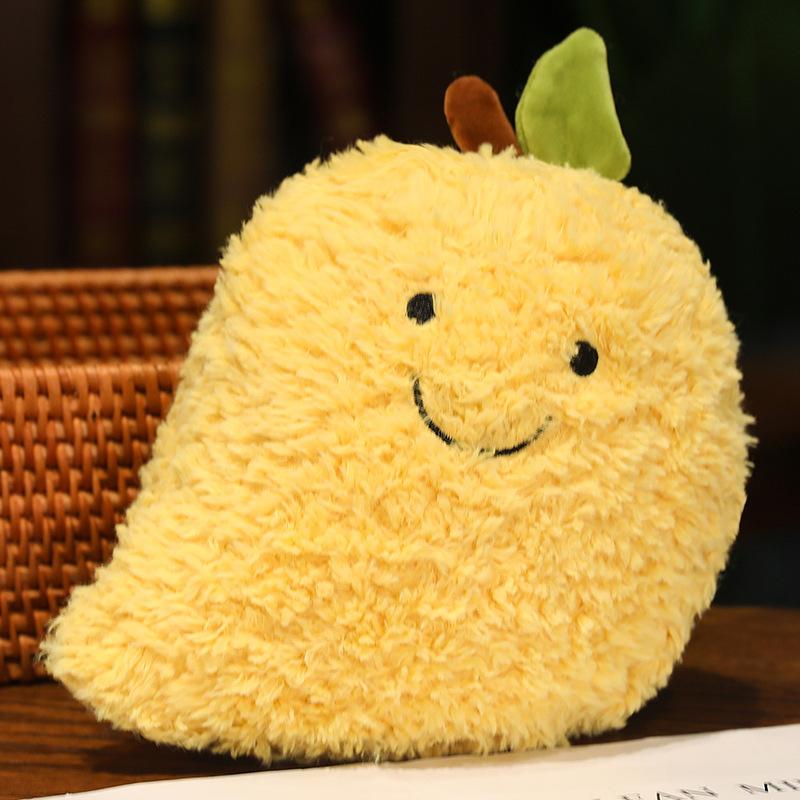 Plush fruit doll grab machine doll throw pillow toy durian cute pineapple doll simulation watermelon wedding sprinkle