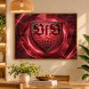 5D Diamond Painting VfB Stuttgart Football DIY Full Drill Diamond Art Kit Home Decoration