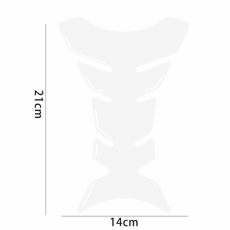 Transparent Motorcycle Tank Pad Protection Sticker Universal For Kawasaki Honda Yamaha Suzuki Aprilia Benelli Triumph Sticker