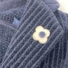 LARDINI IELJM19 Navy Knit Boutonniere 2B Tailored Jacket Jacket M NavyUsed