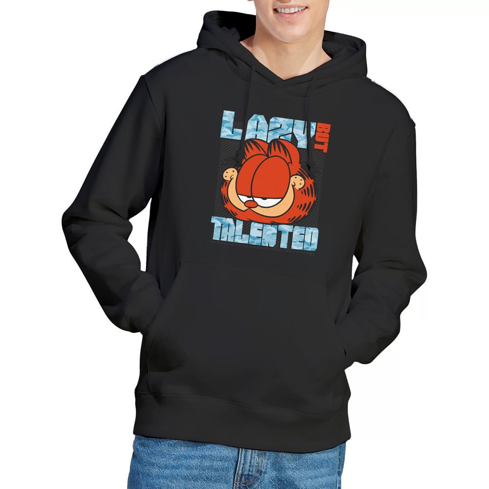 Garfield Mens Lazy But Talented Hoodie