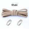 1Pair Elastic Laces Sneakers New Lock Flat Shoelaces Without ties Kids Adult No Tie Shoelace Rubber Bands Shoes Accessories