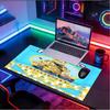 Custom Name Personalized Minions Pattern Mousepad, Laptop PC Desk Mat, Decorative Desk Mat for Home Keyboard Pad Gift