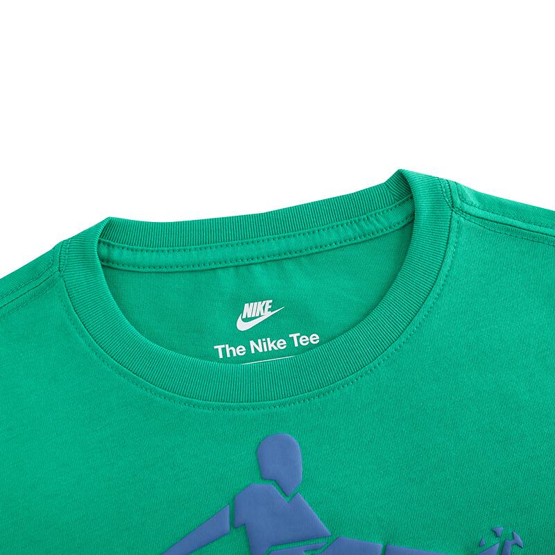 NIKEYA Kids' Cotton Blend Letter Print T-Shirt