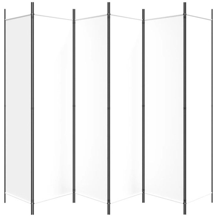 VidaXL Room Divider 6 Panels Folding Room Separator Privacy Screen Partition Living Room Decoration 350190