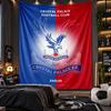Tapiserie de agățat pe perete Print Fotbal Palatul de Cristal Pânză pentru Sufragerie Dormitor Decor Acasă