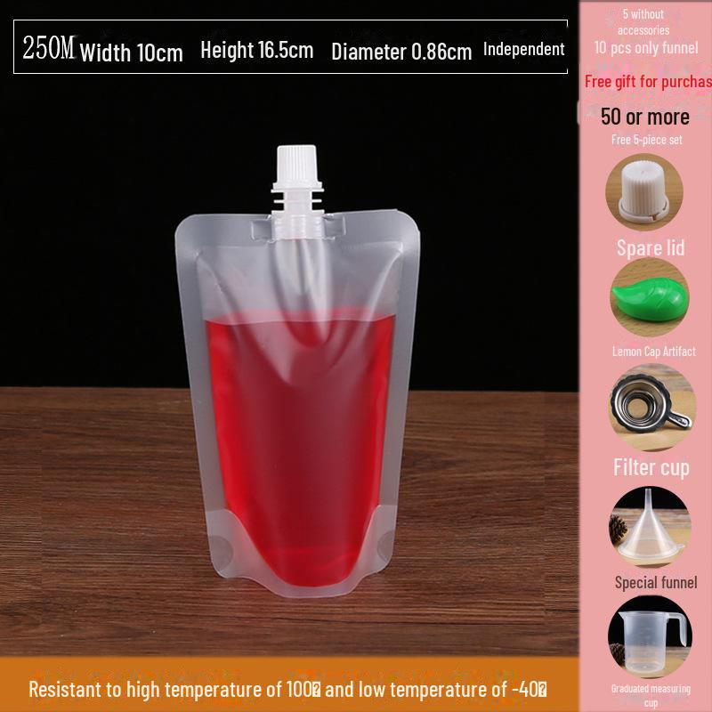 Portable Music Festival Water Bag - Food Grade, Disposable, Essential for Concerts