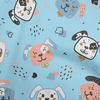 oneOone Cotton Flex Gray Fabric Kawai Craft Projects Decor Fabric Printed By The Yard 40 Inch