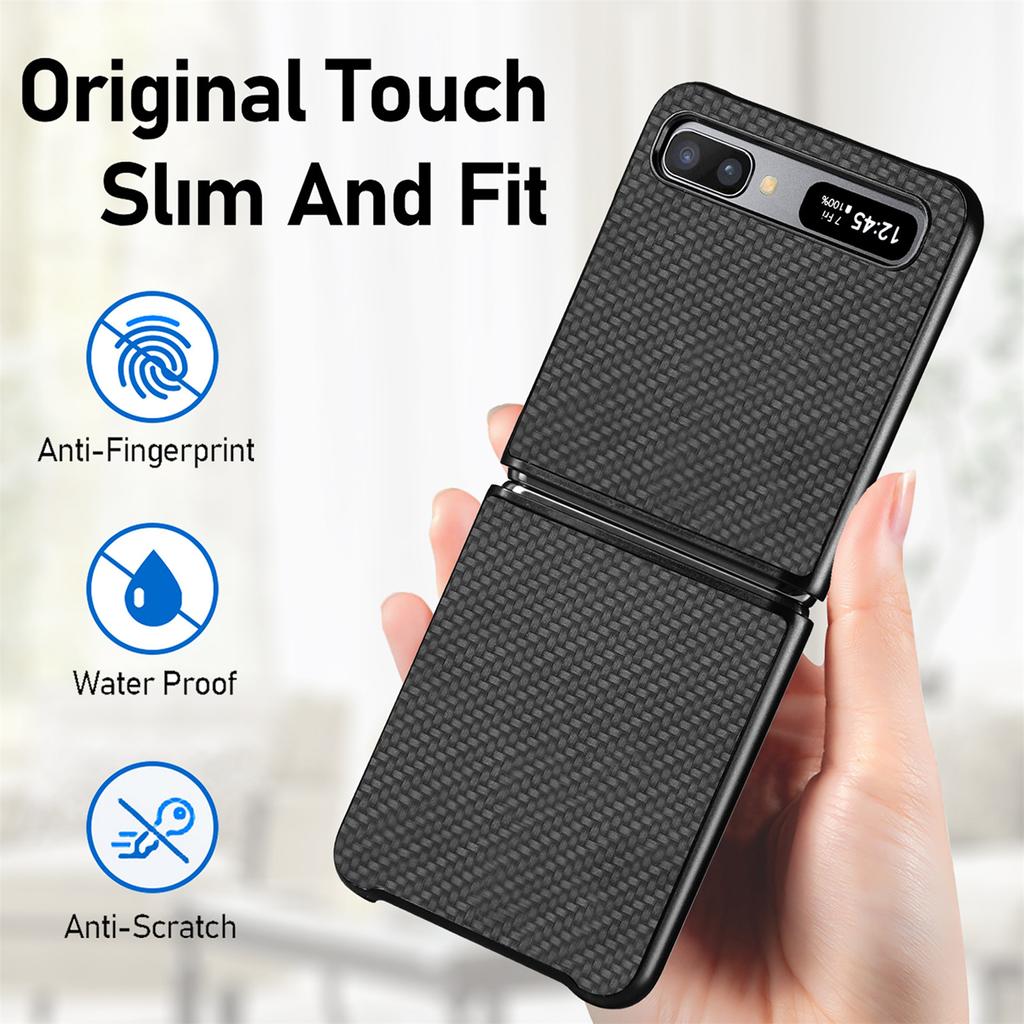 For Samsung Z Flip 7 2 6 5 4 3 Flip7 FE Flip6 Flip5 Flip4 Cover Case for Samsung Galaxy Z Flip 2 Flip2 5G Anti-fingerprint Cases