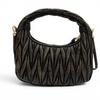 Excellent MIUMIU Shoulder Bag Wonder Matelassé Leather Hobo Bag Leather Women Used