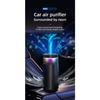 Portable Car Air Purifier Negative Ion & HEPA Filter Low Noise DeodorizerDust Smoke Removal Compact Design for Car Home Use