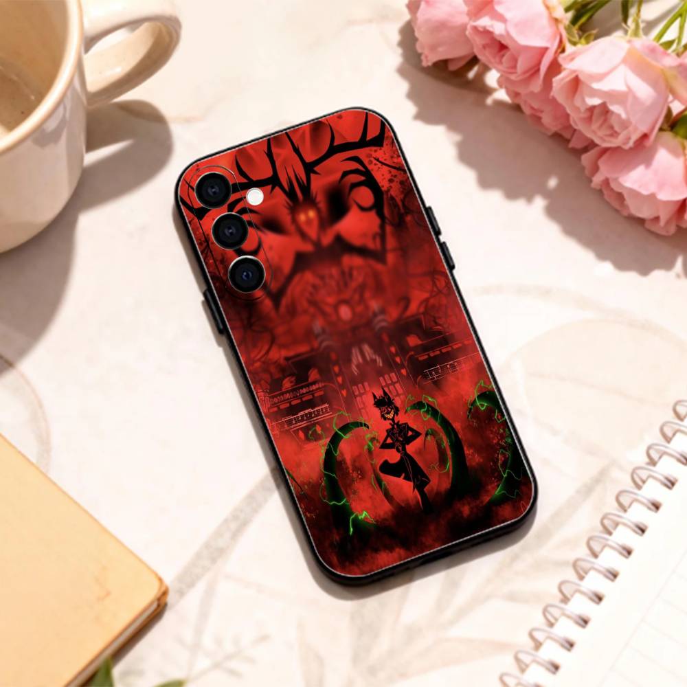 COOL H-HazbinS H-Hotels A-AlastorS   phone Case For Samsung Galaxy A73,A72,A71,A70,A53,A52,A51,Others Soft Black Shell
