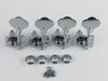FLEOR 4pcs Vintage Open Gear Bass Tuning Keys Pegs Machine Head Tuner Fit FD 4 Strings Bass Guitar