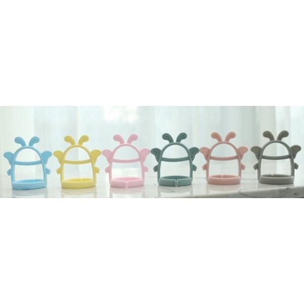 Agaphra Butterfly Wrist Teether + Case, Mint, Korean baby products