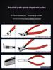 90-Degree Flat-Jaw Sprue Cutters, Right-Angle Sprue Nippers, 45-Degree Bent-Nose Pliers, Manual Zipper Pliers, Irregular-Shaped Nippers