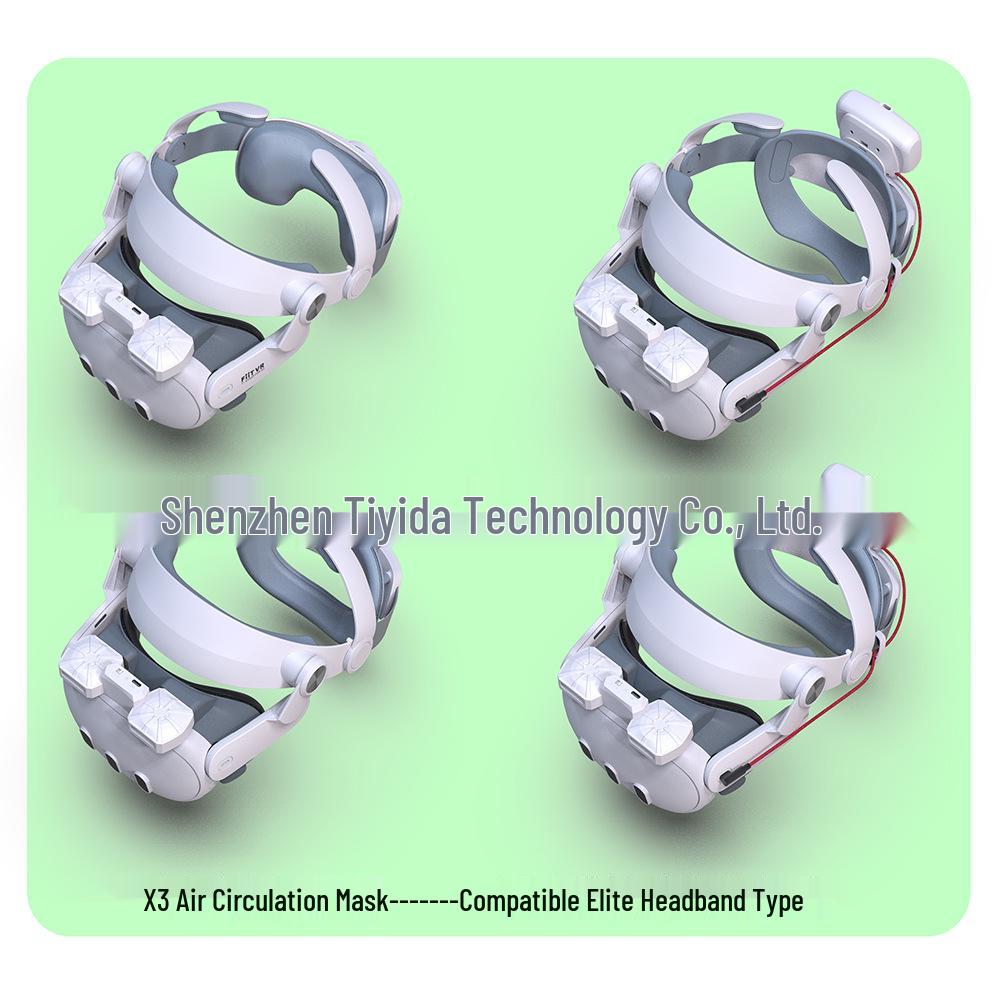 Meta Quest 3 Anti-Fogging Facial Interface for Heat Dissipation and Air Circulation