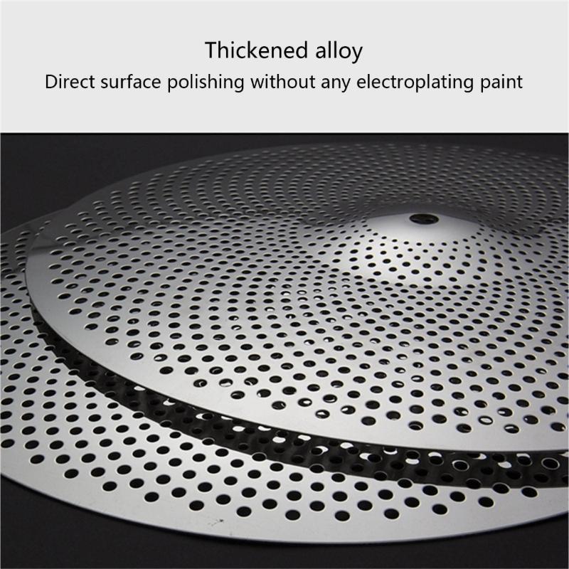 Wysokiej Wytrzymałości Stop Ciche Talerze Perkusyjne Do Cichej Praktyki Zredukowany Hałas Trwałość Akcesoria Perkusyjne