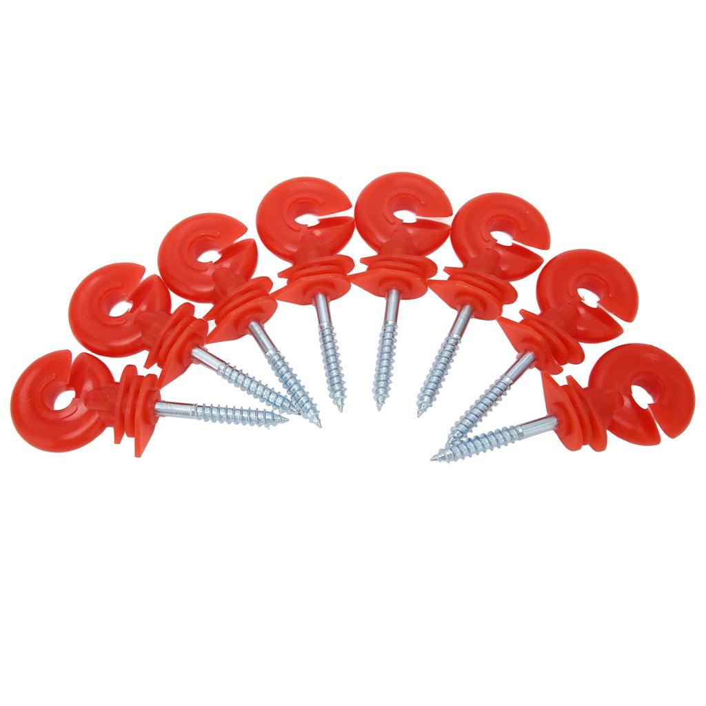 50 STUKS Hekisolator Schroef In Regenbestendig Zonbescherming Kunststof Staal Elektrische Hekisolatoren voor