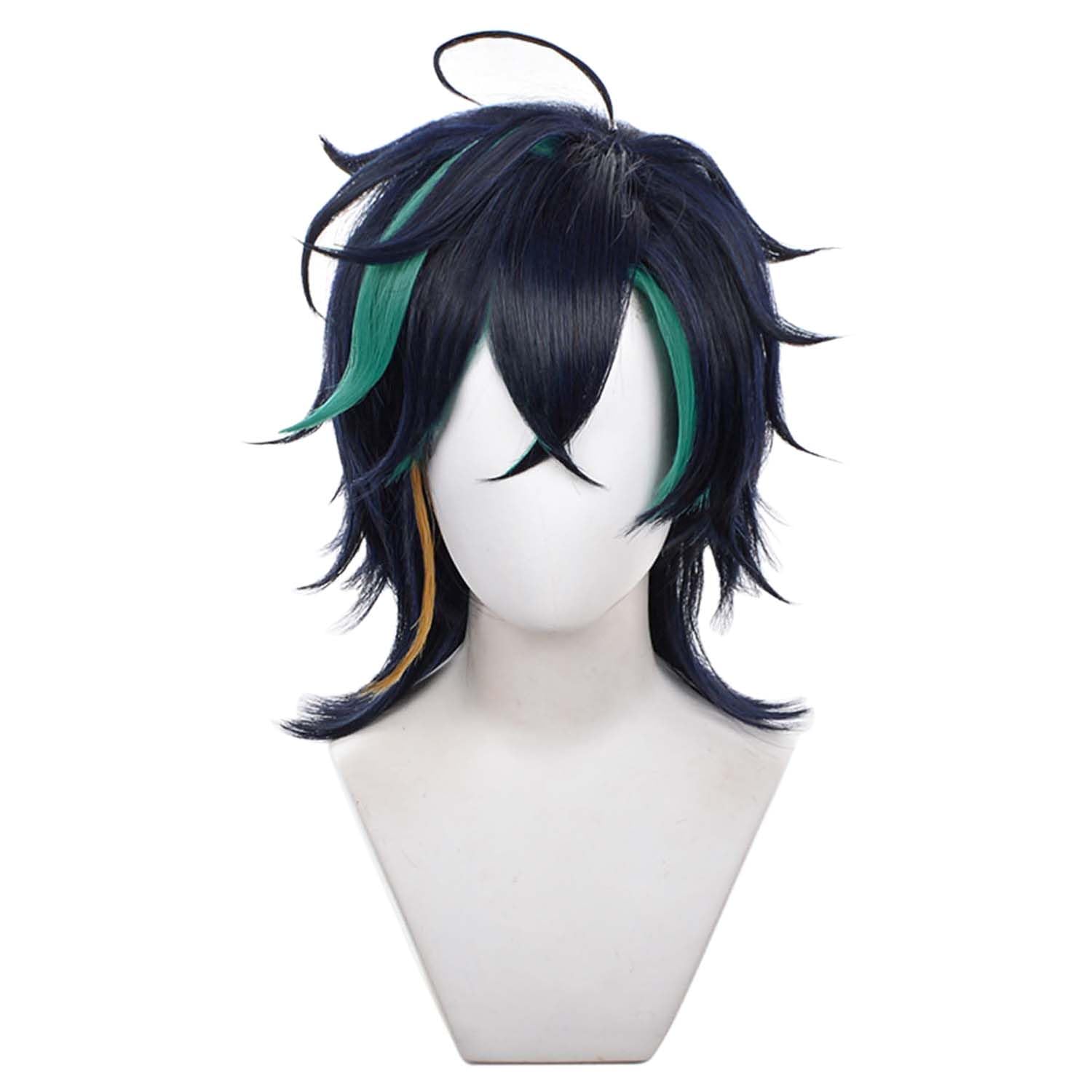 

Кииничи Косплей Парик Темно-синий Короткий Косплей Аксессуары Парик Сетка для парика в комплекте Парик Термостойкий Парик Мероприятие Комикет Хэллоуин Школьный фестиваль Культурный